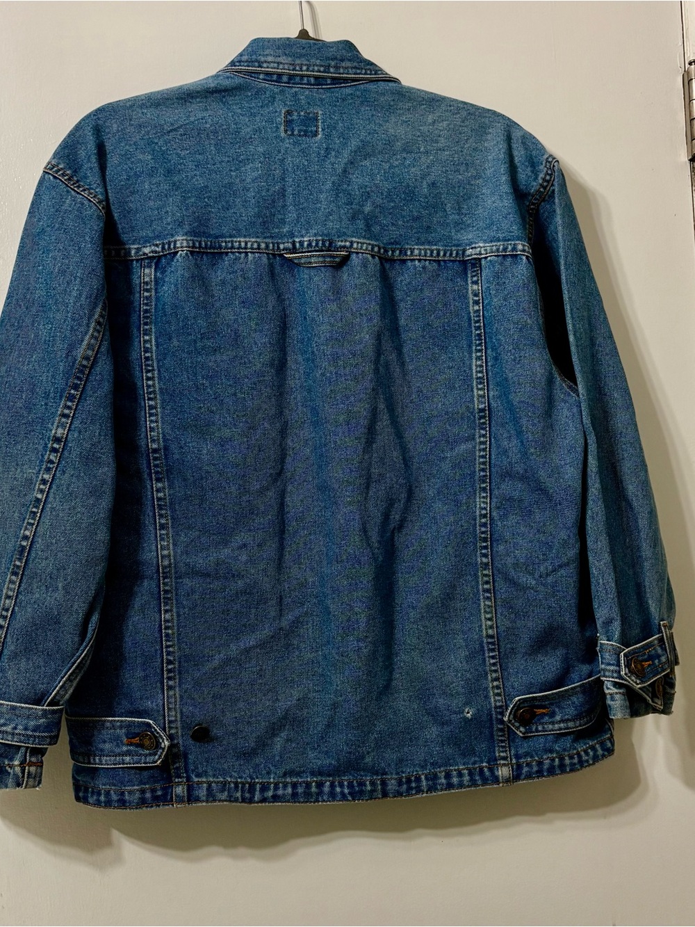 Women's Blue Denim Utility Jacket - Lightweight Shirt Jacket - Picture 2 of 6